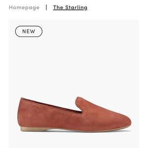 [NWT] Birdies Starling Loafers, Brandy Suede, Size 10